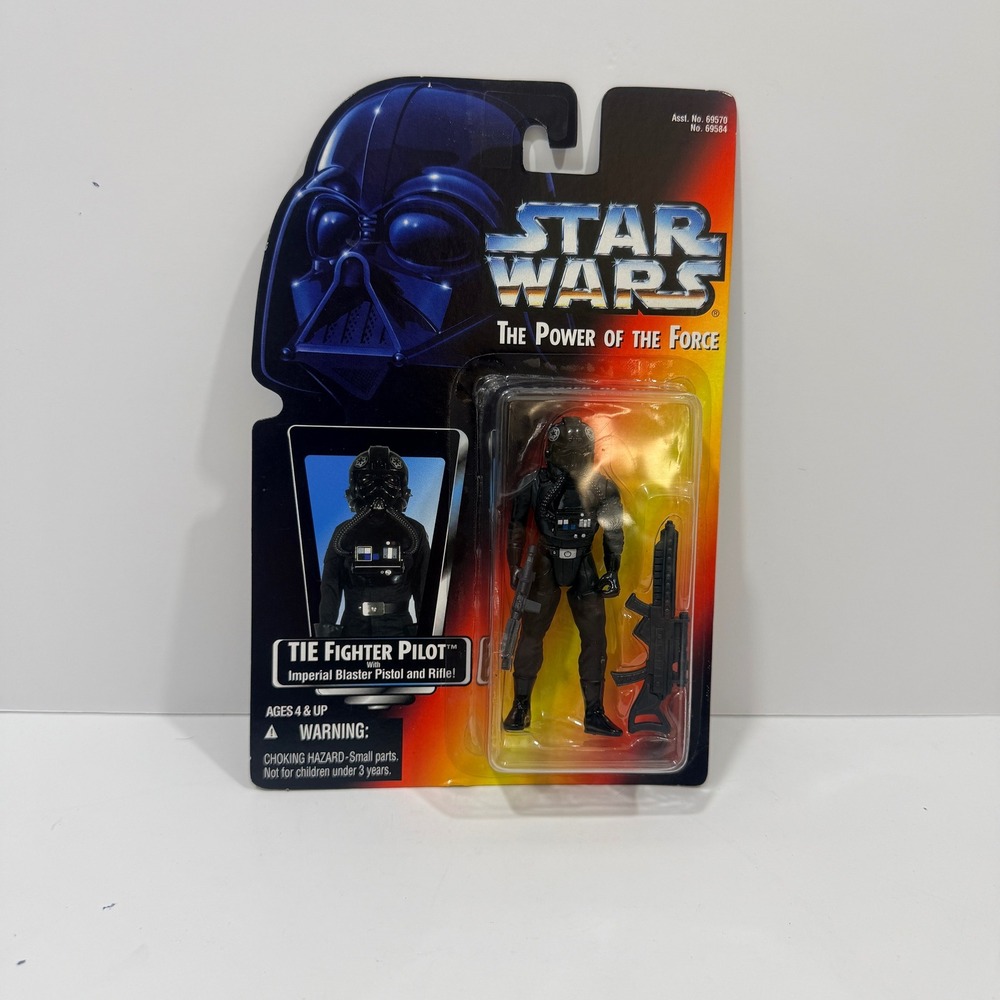 Kenner Star Wars TIE Fighter Pilot Unisex 3.75in Black New POTF Action Figure